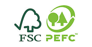 PEFC/FSC-Symbole 