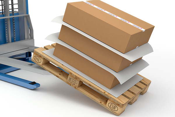 Ladungssicherung von Antalis Verpackungen