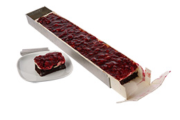 Freistehendes Backtray, das das direkte Backen von Lebensmitteln ermöglicht und die Reinigung von Backblechen überflüssig macht.