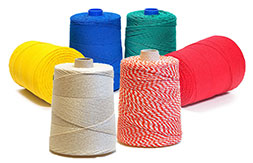 Plastikfrei Verschnüren mit Baumwollkordeln