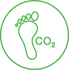 Nachhaltigkeitsziele: Reduzierung des CO2-Fußabdrucks Reduzierung des CO2-Fußabdrucks